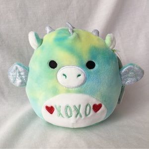 Thayer the Dragon Valentine’s Squishmallow 5” NWT